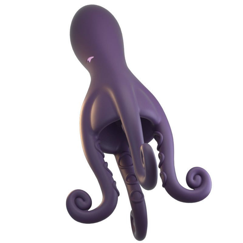 Penis Vibrator 10 Vibrating Modes with Barbel Tentacles Particles Octopus Male Sex Toys