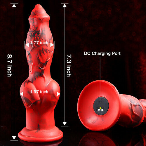 Wanda's Dream 8 Thrusting Vibrating Swing Heating Big Dildo 8.7 Inch