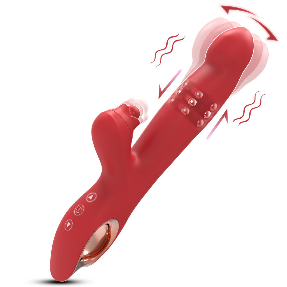 Rose wriggling stick massage masturbation vibrator