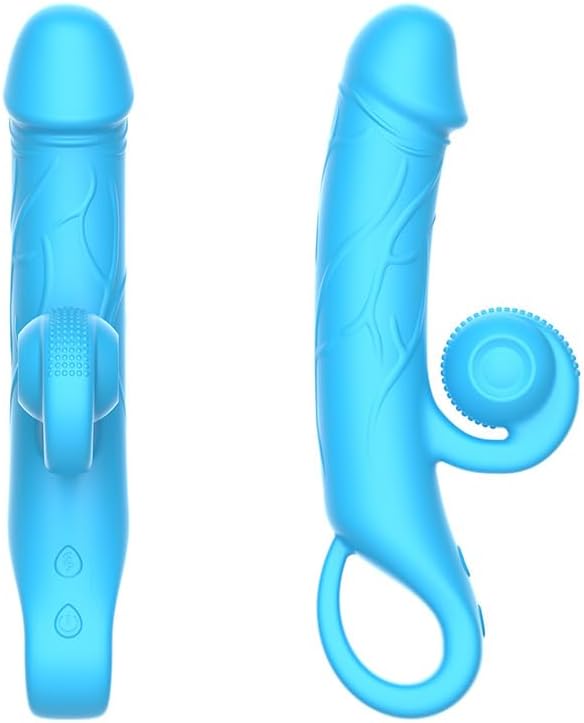 Female Vibrator Adult Sex Toys - C & G Spot Vibrator Women Sex Toys with Unique Dual Experience & 10 Dildo Vibrating Modes - Realistic Silicone Dildos Adult Toy for Women