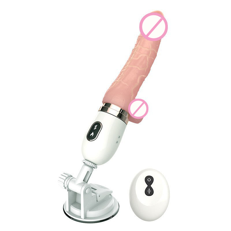 Small Dildo Machine Suction Cup Vibrant Toys with Remote Control