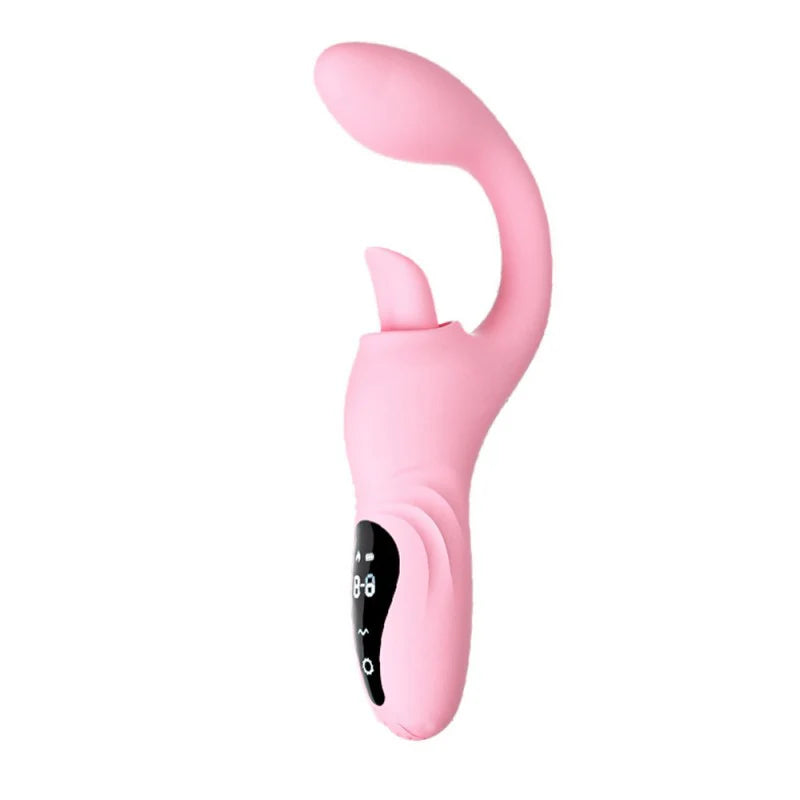 Half Curved Sweet Tongue G-Spot Heating Vibrator