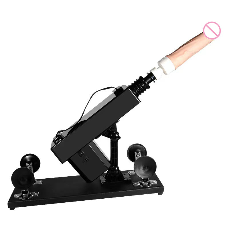 Automatic sex machine with dildo attachment for female masturbation pump gun sex toy female vibrator big dildo