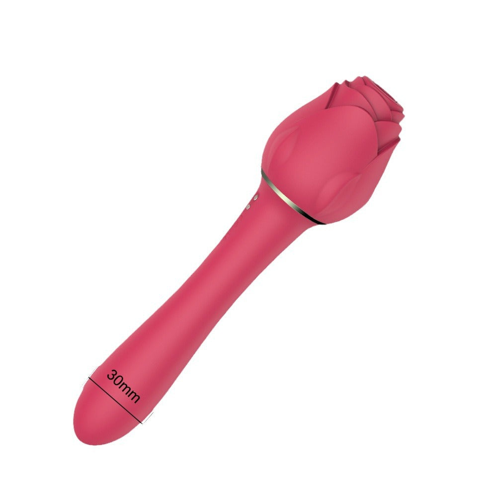 Multi-frequency vibrator for women