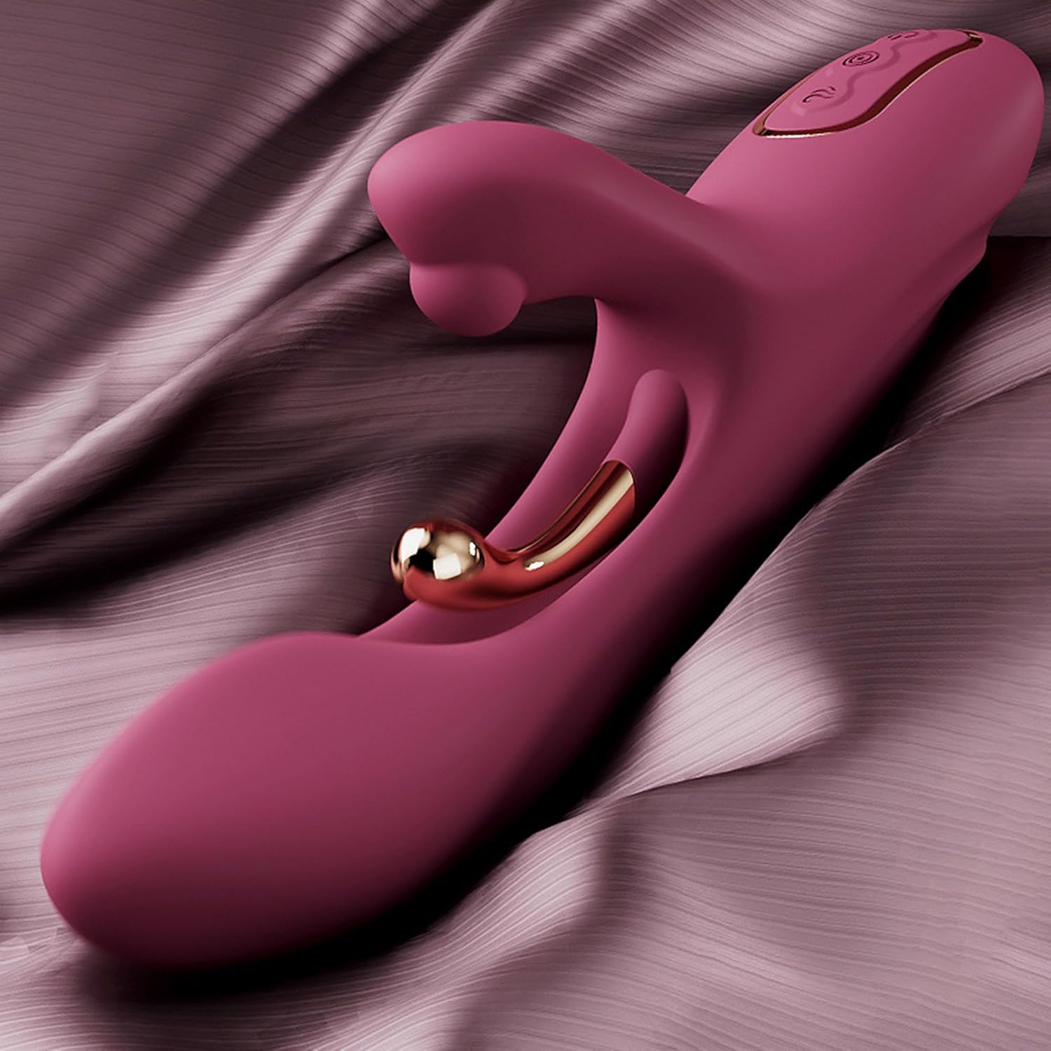 G-Punkt-Kaninchenvibrator, drei Stimulationspunkte, Saugspielzeug für Frauen