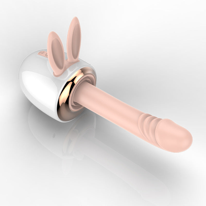 telescopic gun machine simulated dildo penis