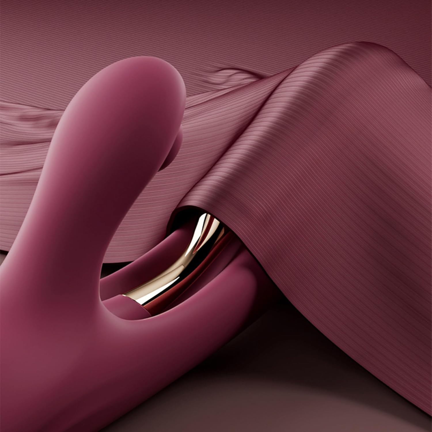 G-Punkt-Kaninchenvibrator, drei Stimulationspunkte, Saugspielzeug für Frauen