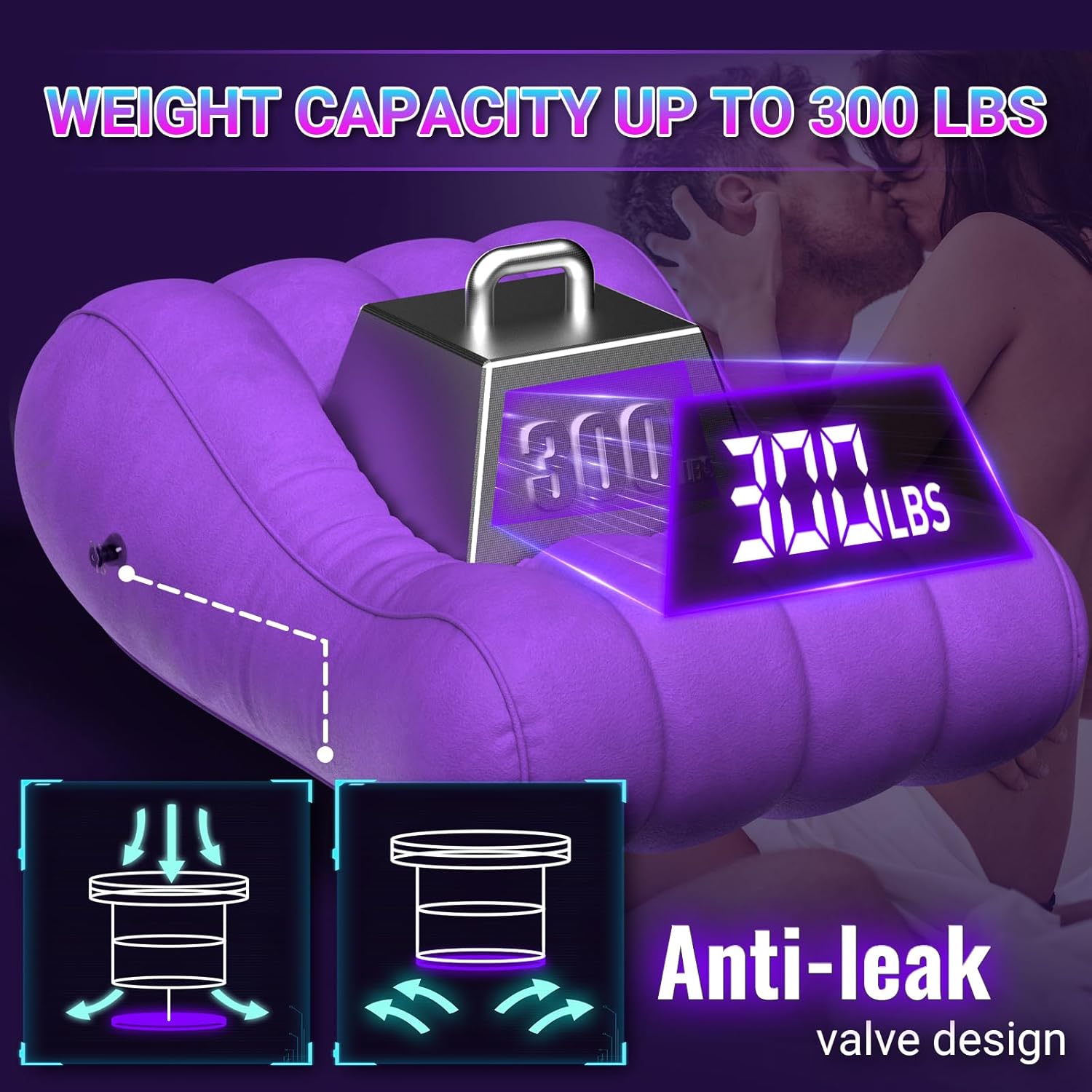 Sex Pillow Couples Sex Toys Sex Furniture for Bedroom Inflatable Lounge Sex Chair