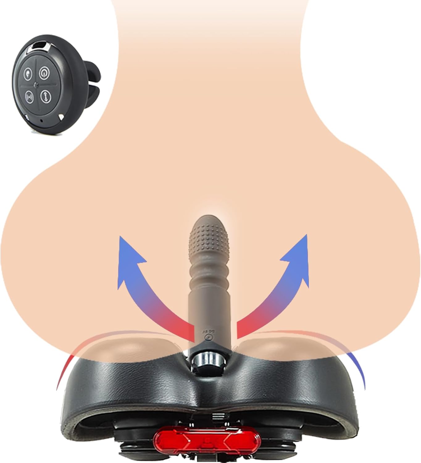 Helibo Sex Bike seat Cushion Automatic Sex Booster Adult Sex Toy