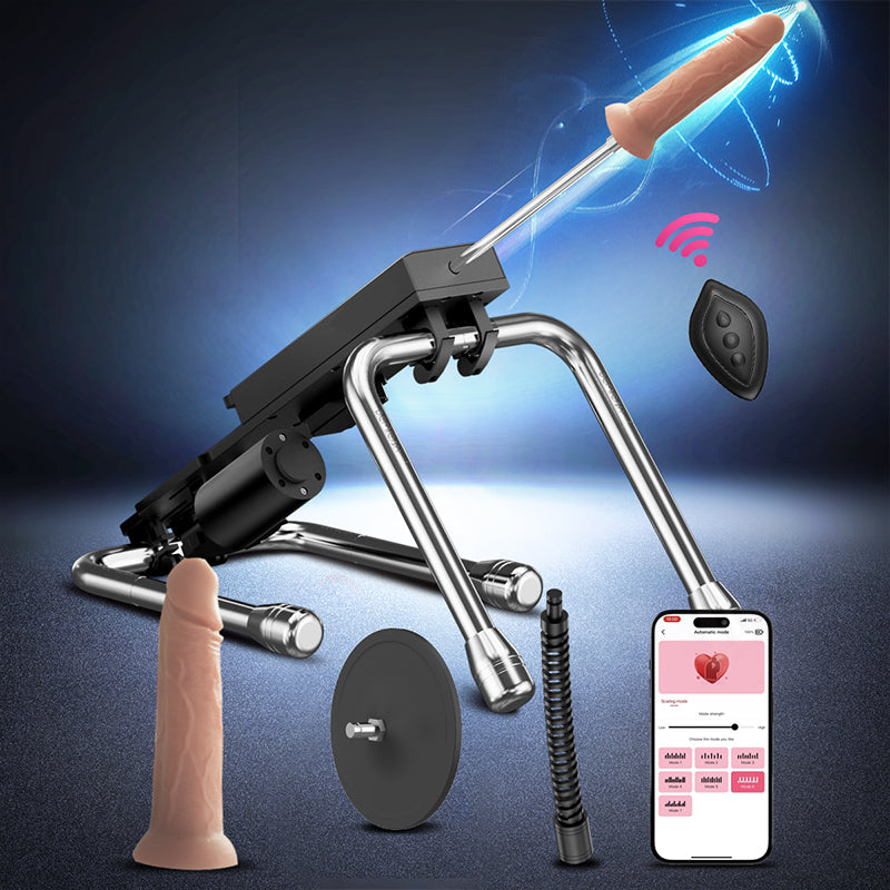 SHEYAY Electronic Dog Female Sex Machine Multiple Accessories