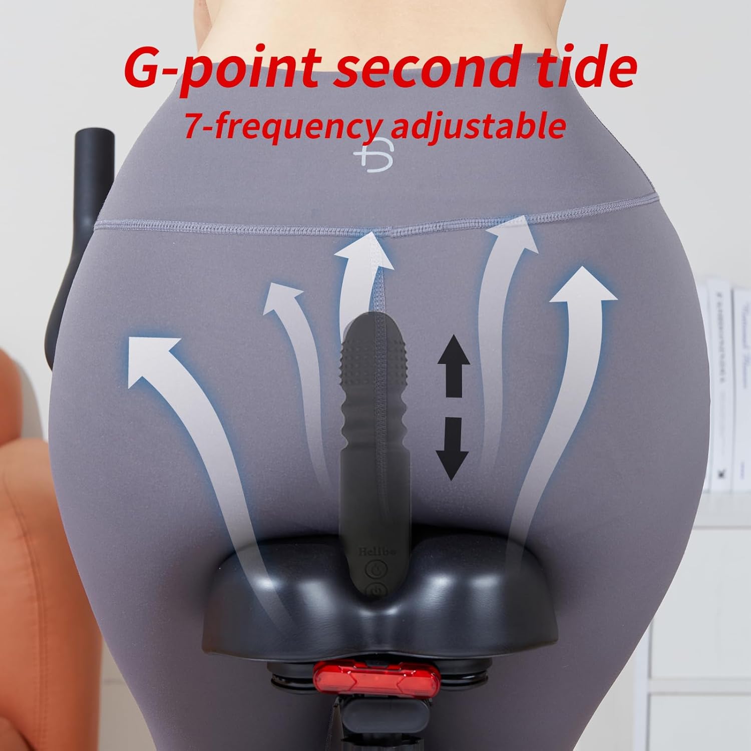 Helibo Sex Bike seat Cushion Automatic Sex Booster Adult Sex Toy