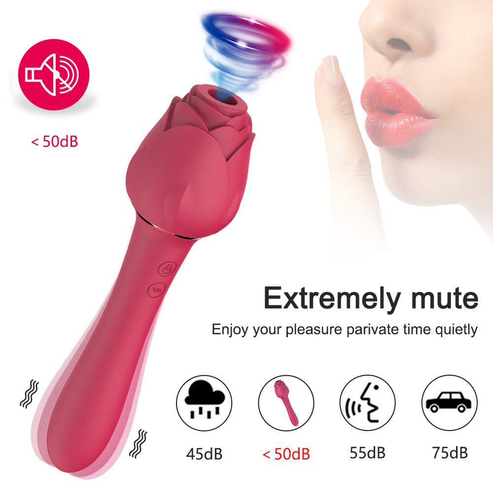 Multi-frequency vibrator for women