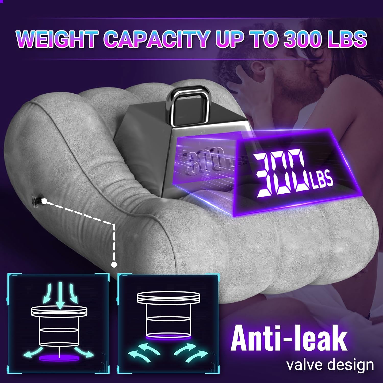 Sex Pillow Couples Sex Toys Sex Furniture for Bedroom Inflatable Lounge Sex Chair