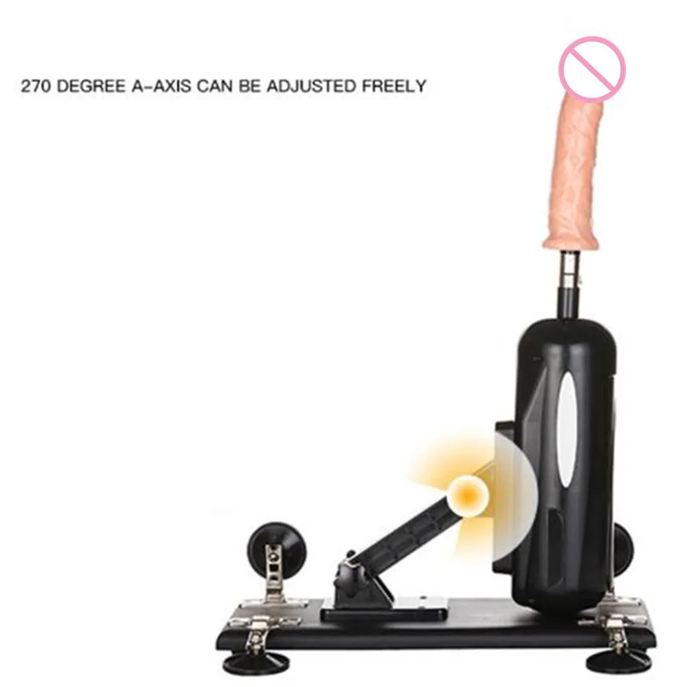 Sex Machine Adjustable Female Masturbation Pumping Gun Powerful Vibrator Automatic Sexy Robot Toys