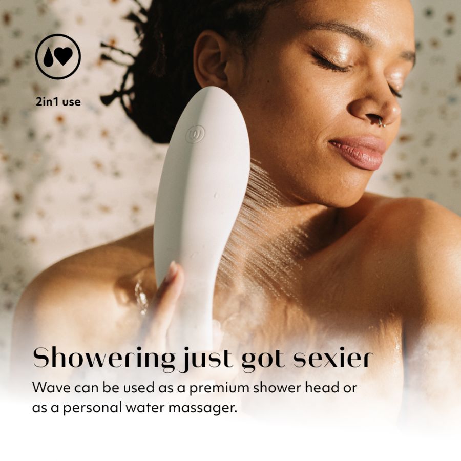 Womanizer X hansgrohe Wave Duschkopf zur Stimulation der Klitoris