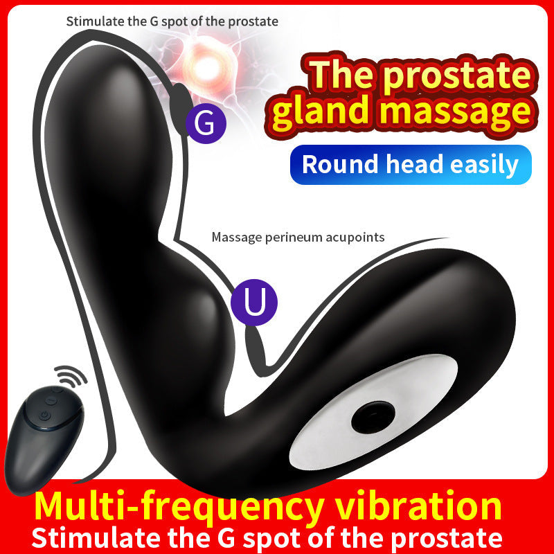 Vibrations-Prostata-Massagegerät mit Wellenbewegung