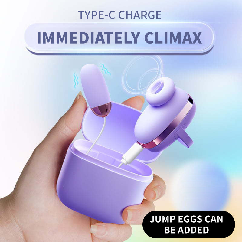 Magic Box Mini Sucking Vibrator Waterproof Stimulator