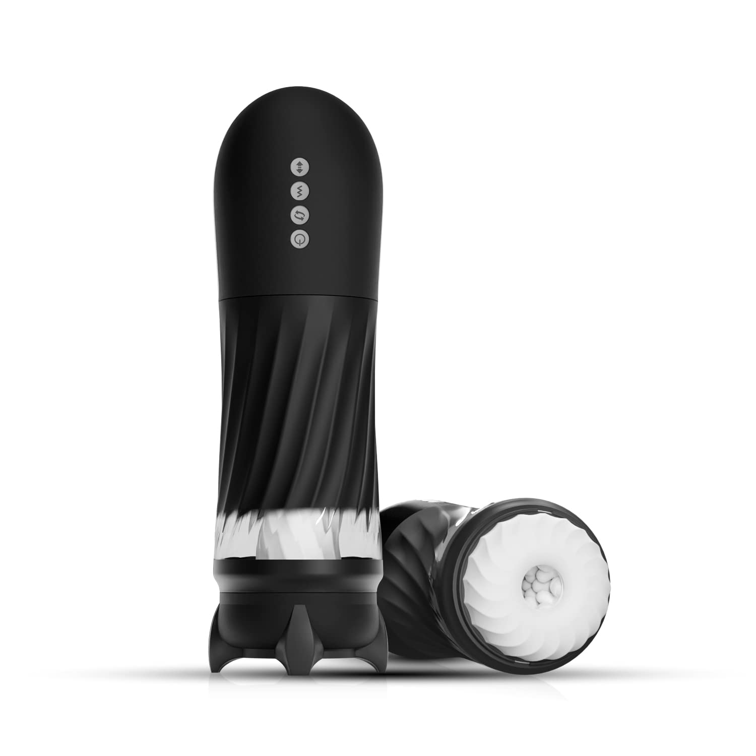 Rocket 3d Realistic Textured Electric Stroker With 5 Thrusting Rotating Modes