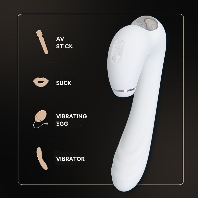 7-Frequency Vibration 3-Frequency Suction Multi-Function Vibrating wand