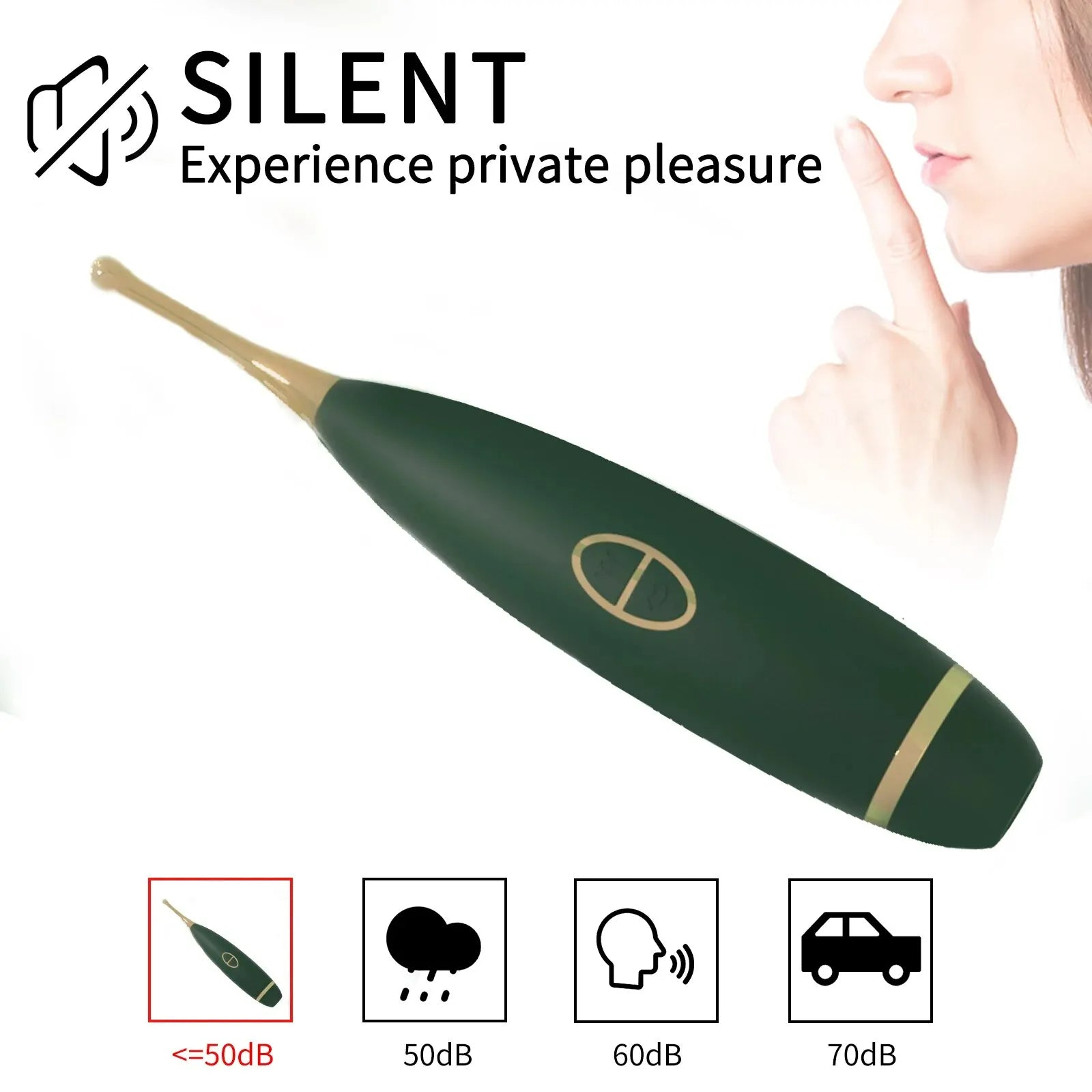 Powerful Clitoris Sucking Vibrator Pen G-spot Stimulator