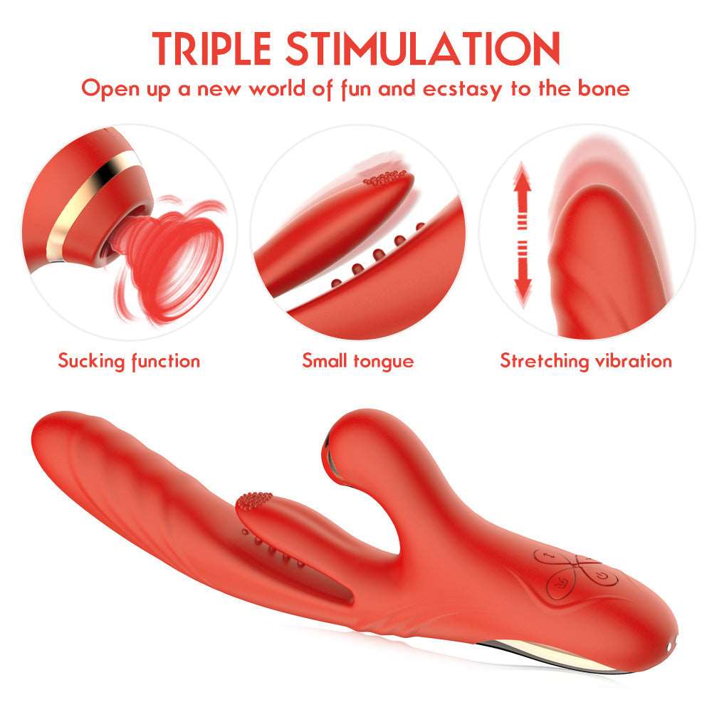 7-Frequency Expansion Suction Pulsation Female Vibrator