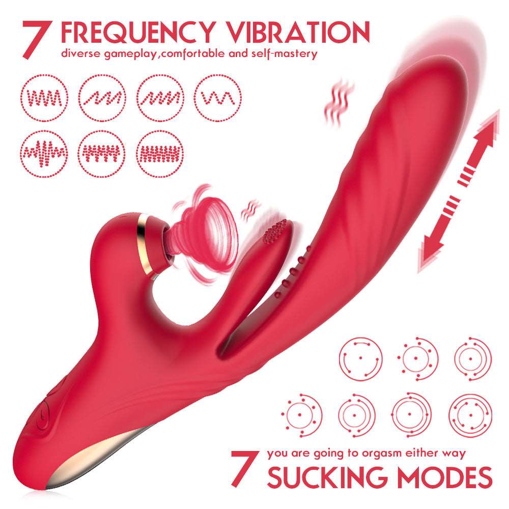 7-Frequency Expansion Suction Pulsation Female Vibrator